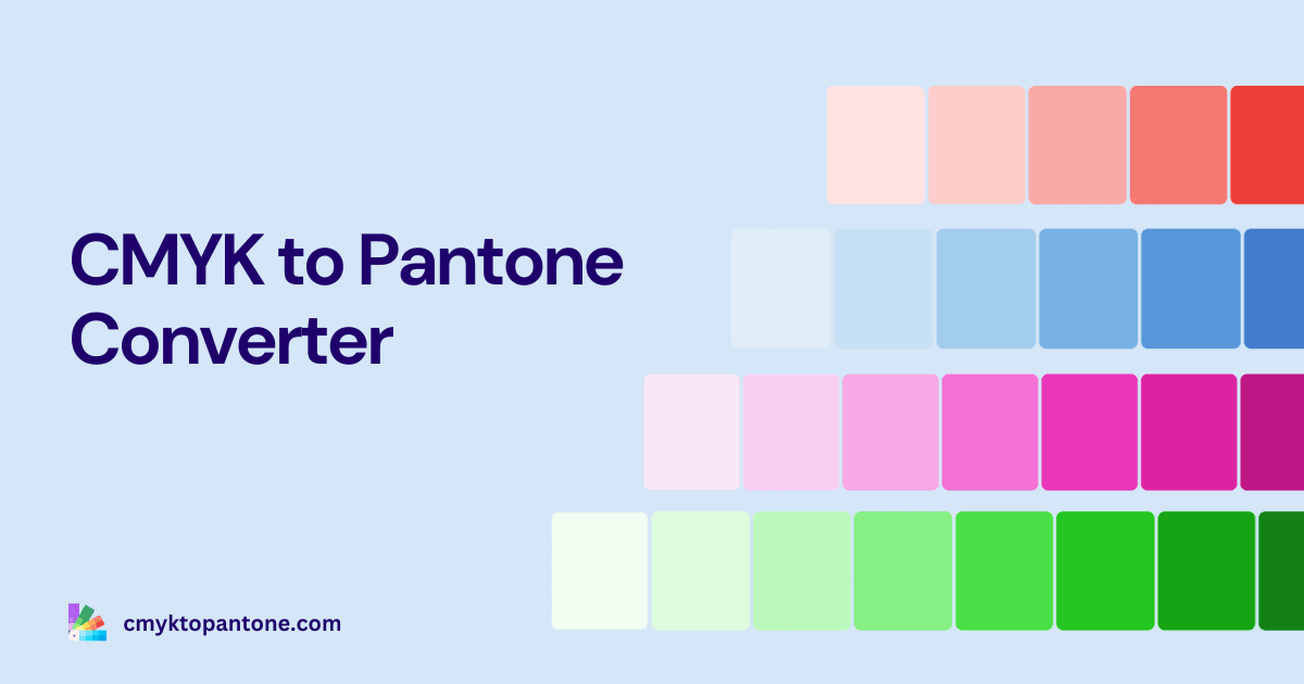 CMYK Pantone - Product Image
