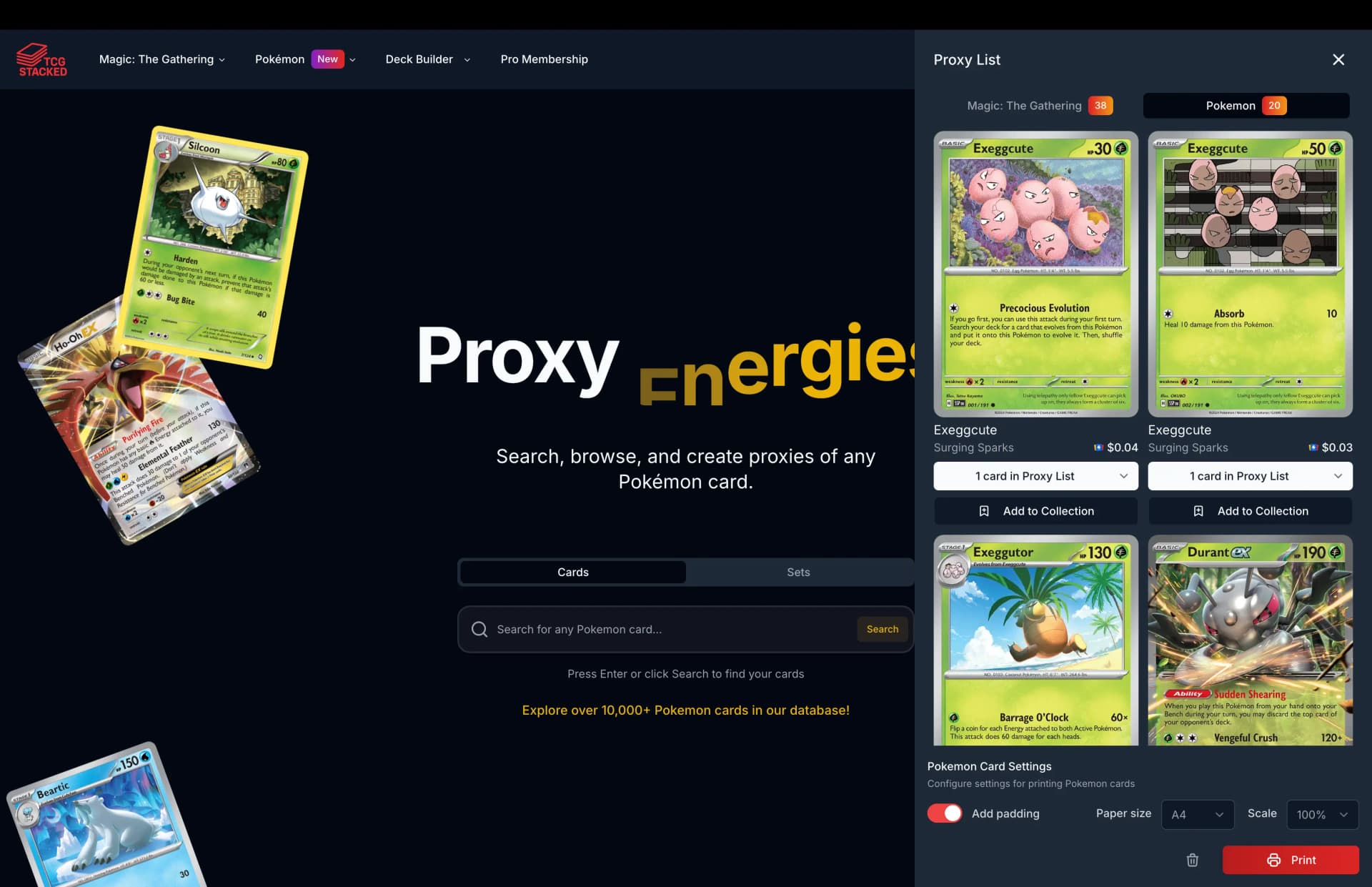 TCG Stacked - Product Image