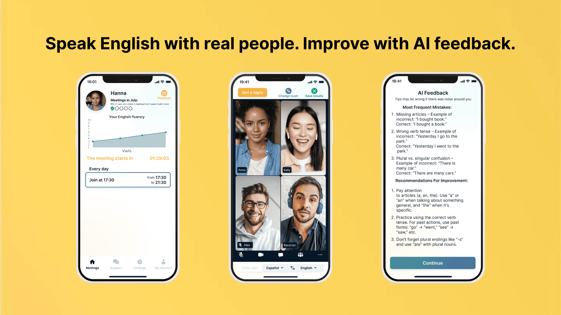 Govar AI English speaking club - Product Image