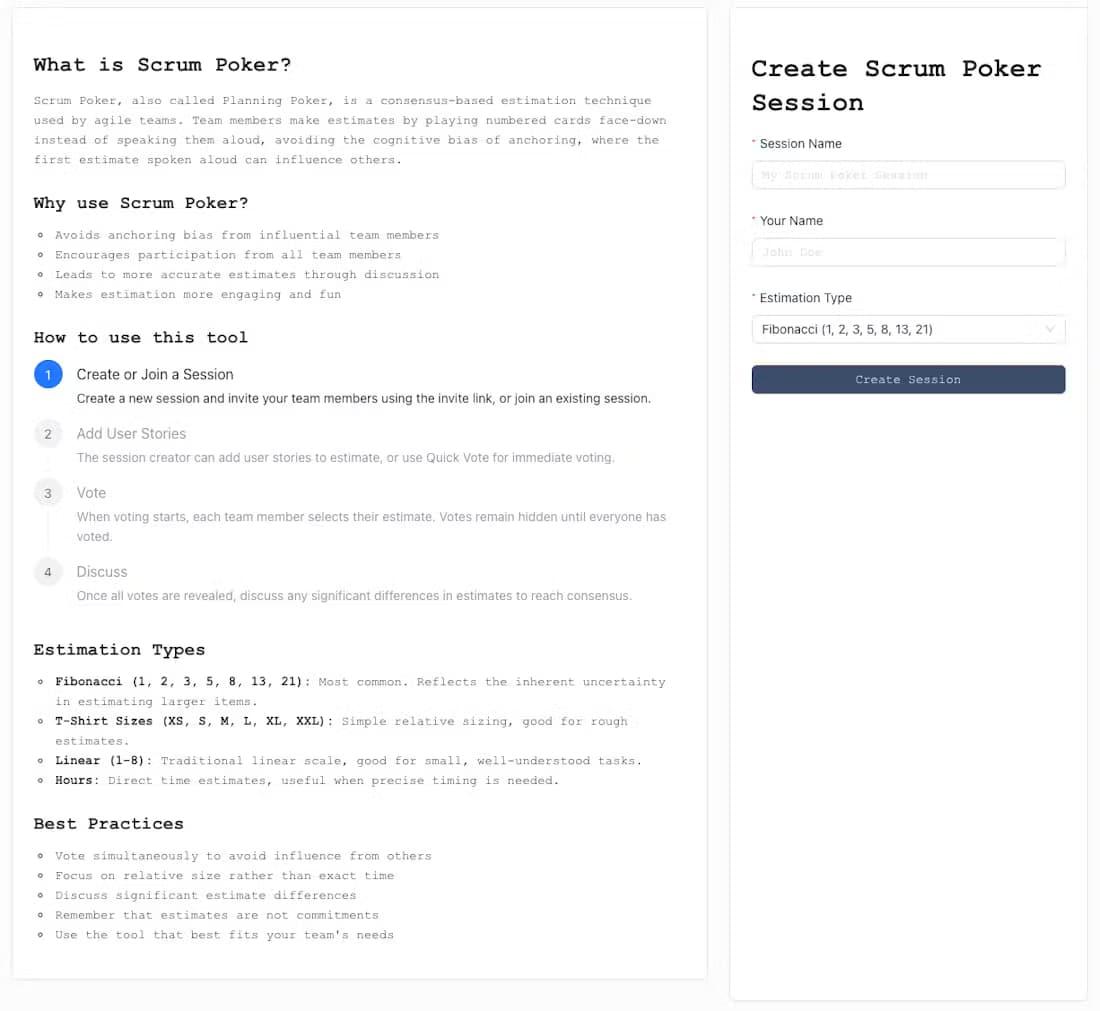 Scrum Poker by Gustaffo - Product Image