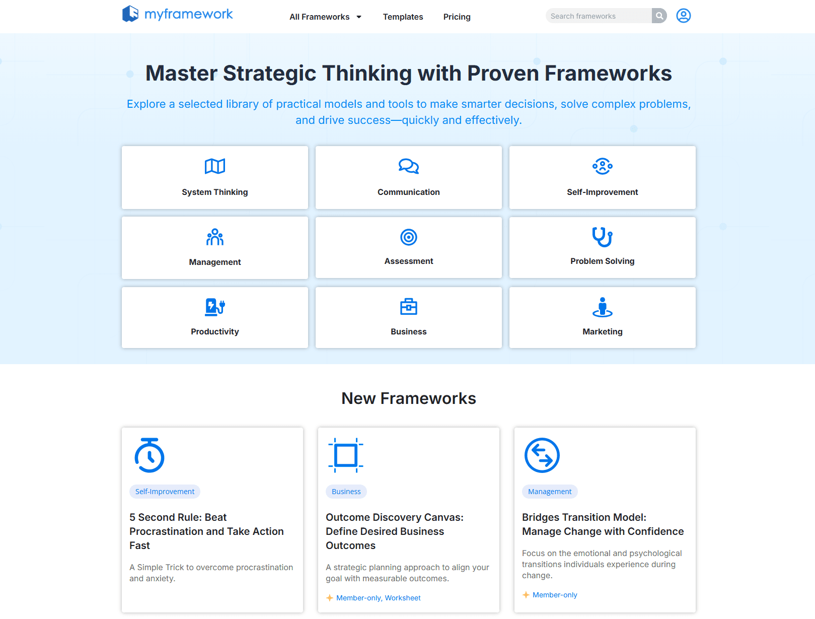 MyFramework - Product Image