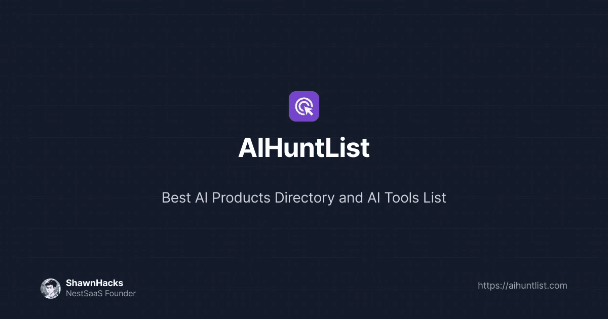 AiHuntList - Product Image