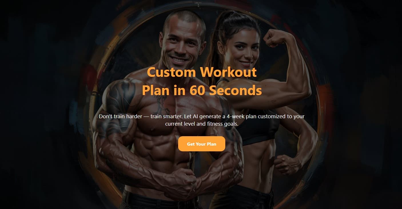 MyFitTrainingPlan - Product Image