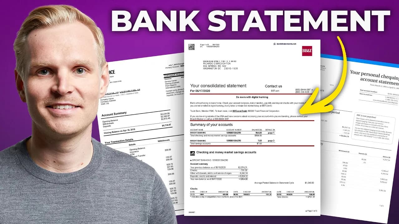 Reconciliate Bank / Credit Card Statements with AI - Product Image