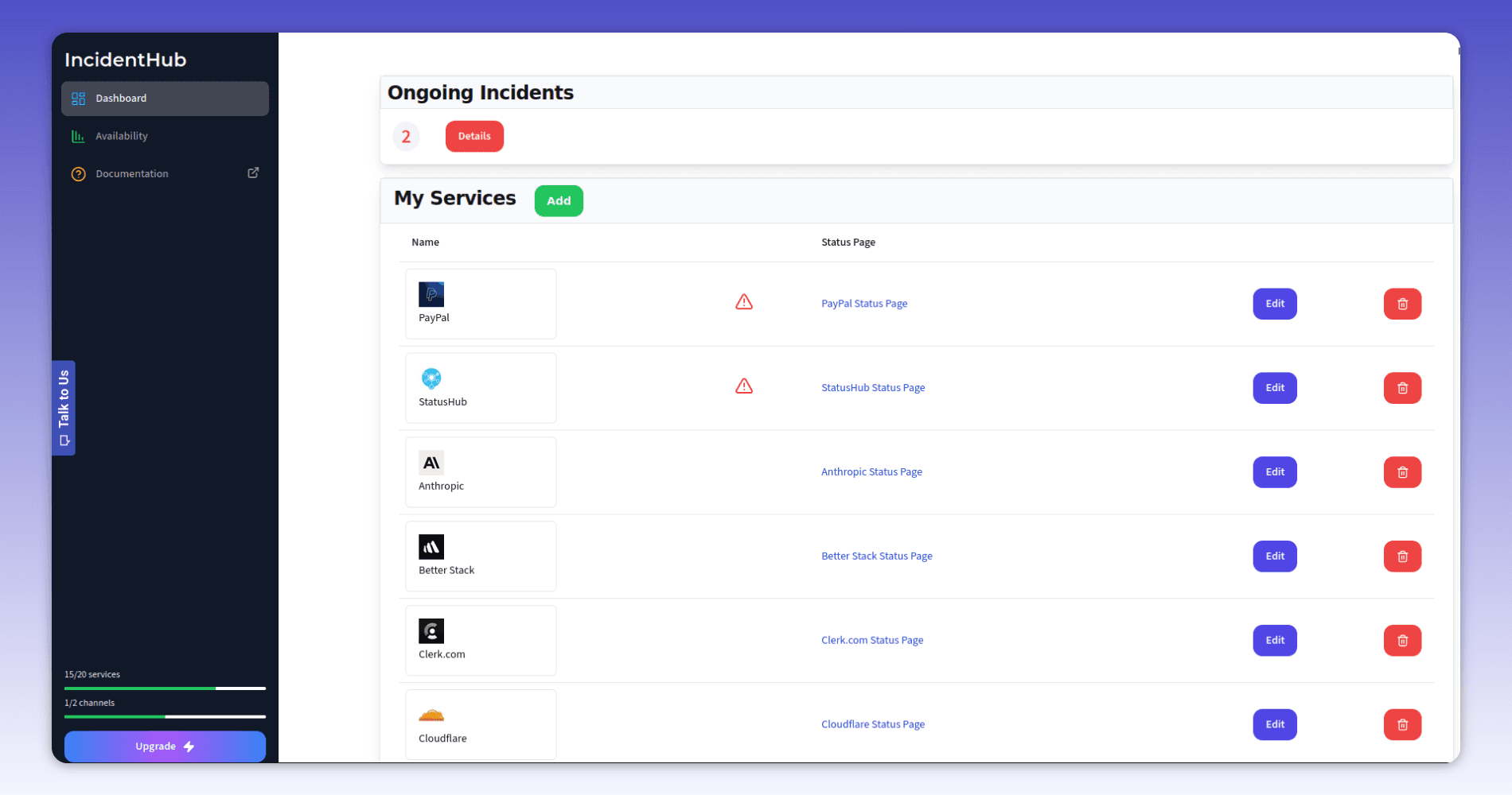 IncidentHub - Product Image