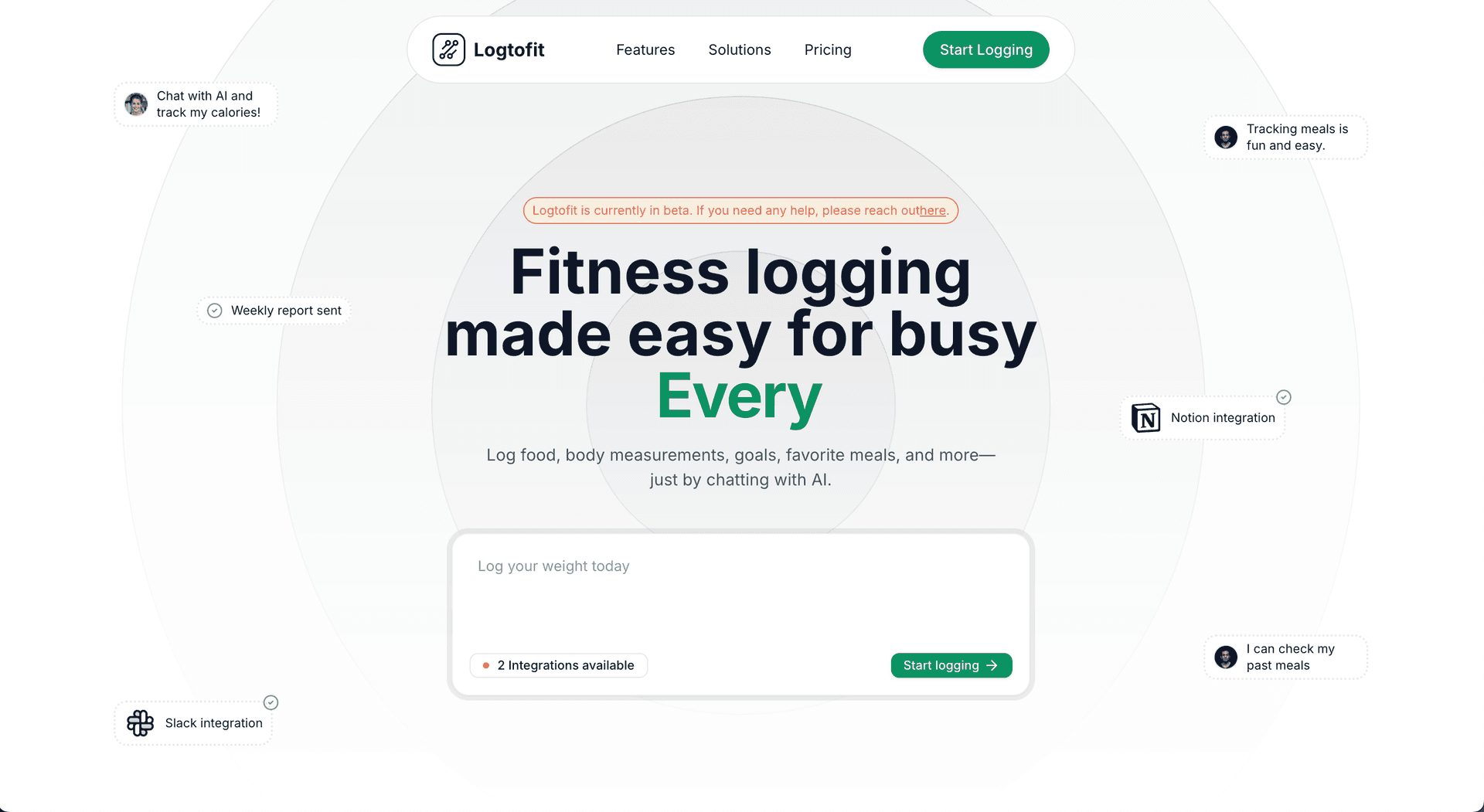 Logtofit - Product Image