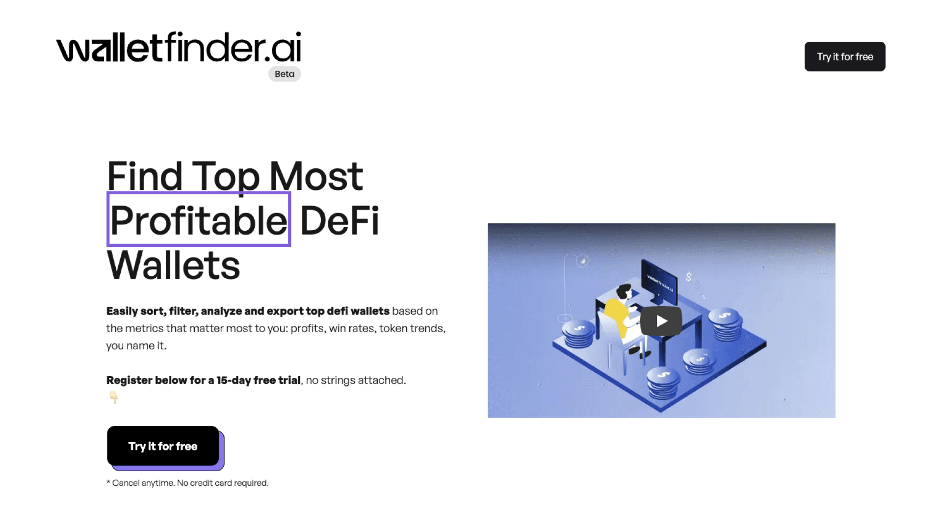 Wallet Finder AI - Product Image
