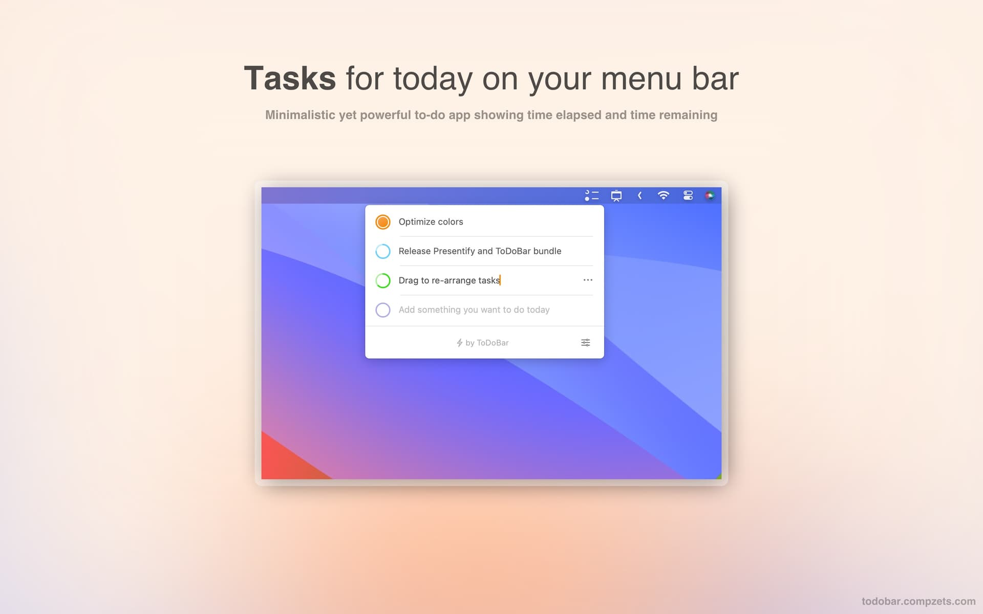 ToDoBar - Product Image
