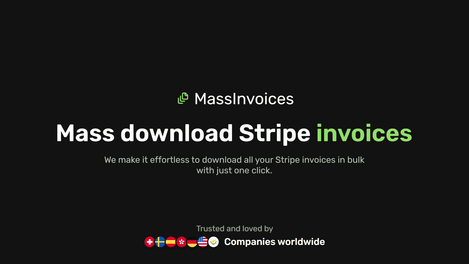 MassInvoices - Product Image