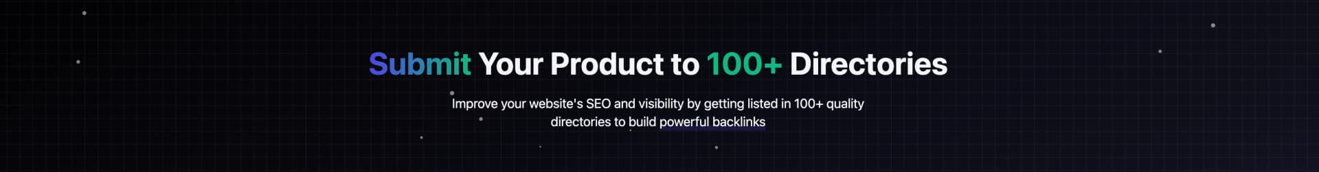 Submit Directories - Product Image