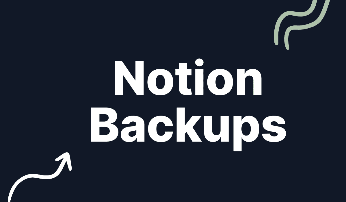 Notion Backups - Product Image