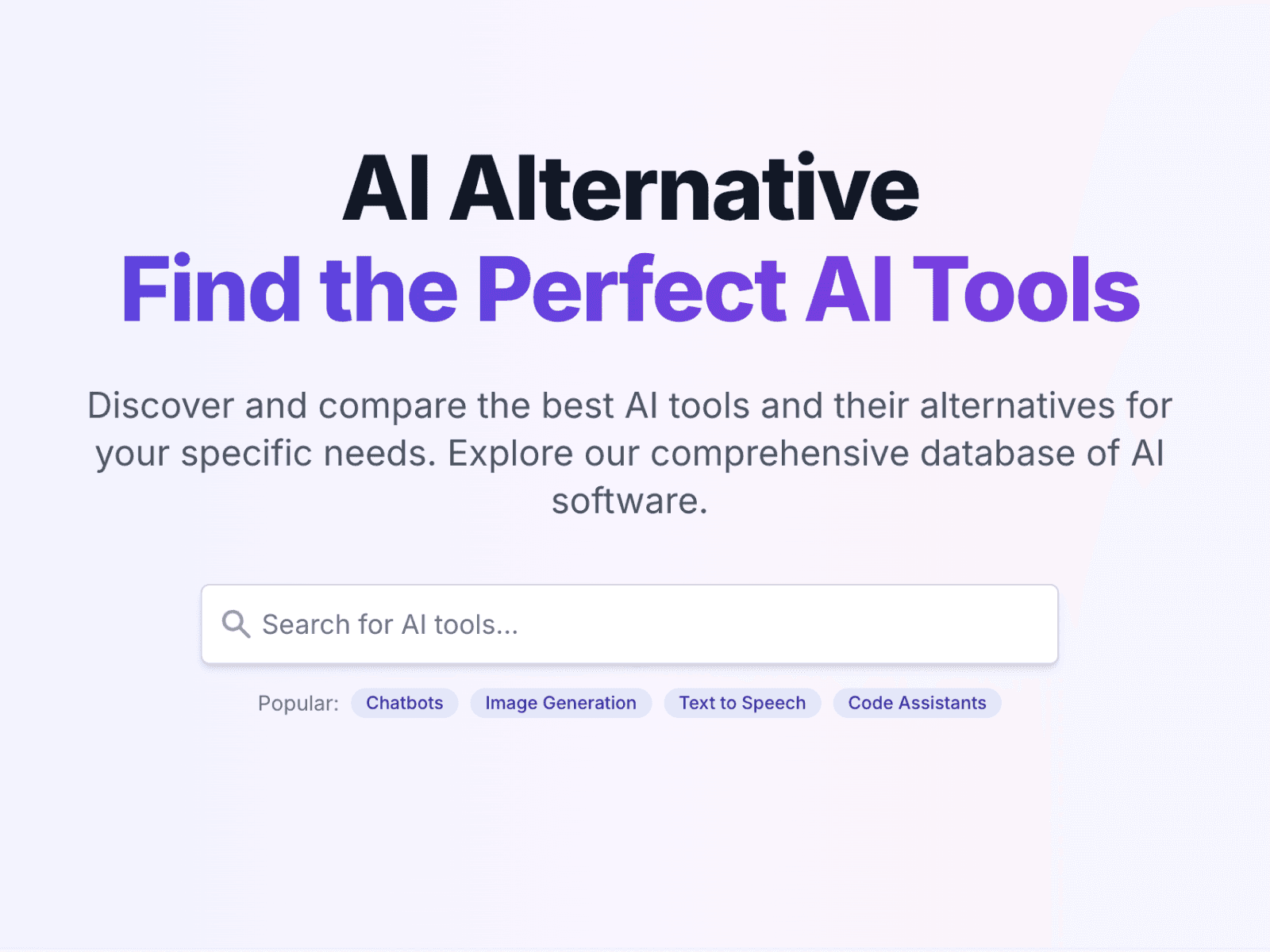 AI Alternative - Product Image
