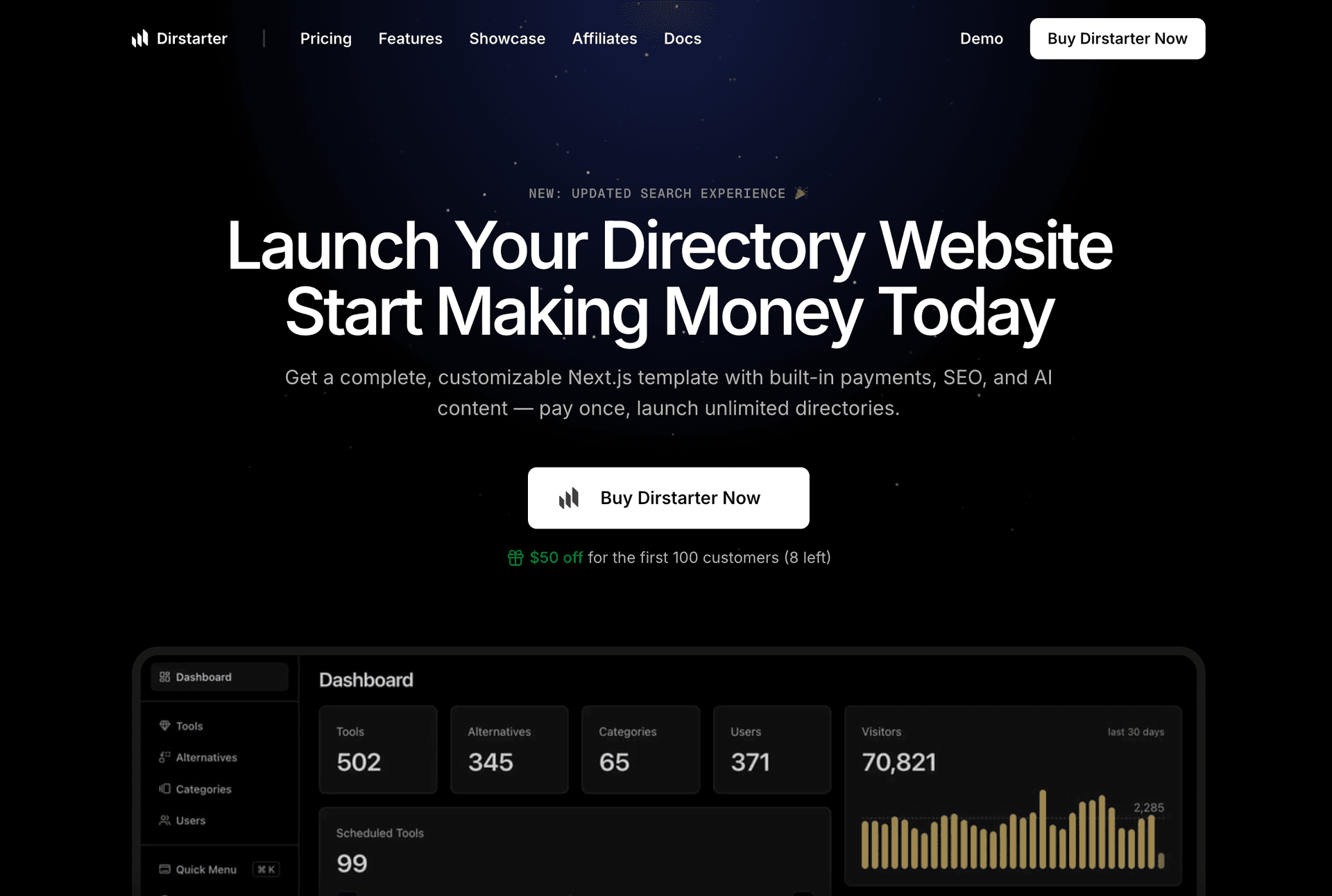 Dirstarter - Product Image