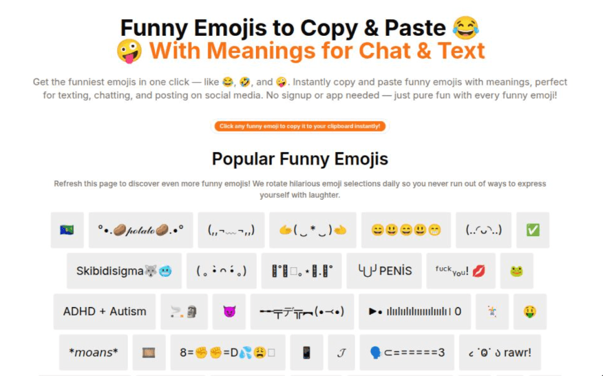 funny emoji - Product Image