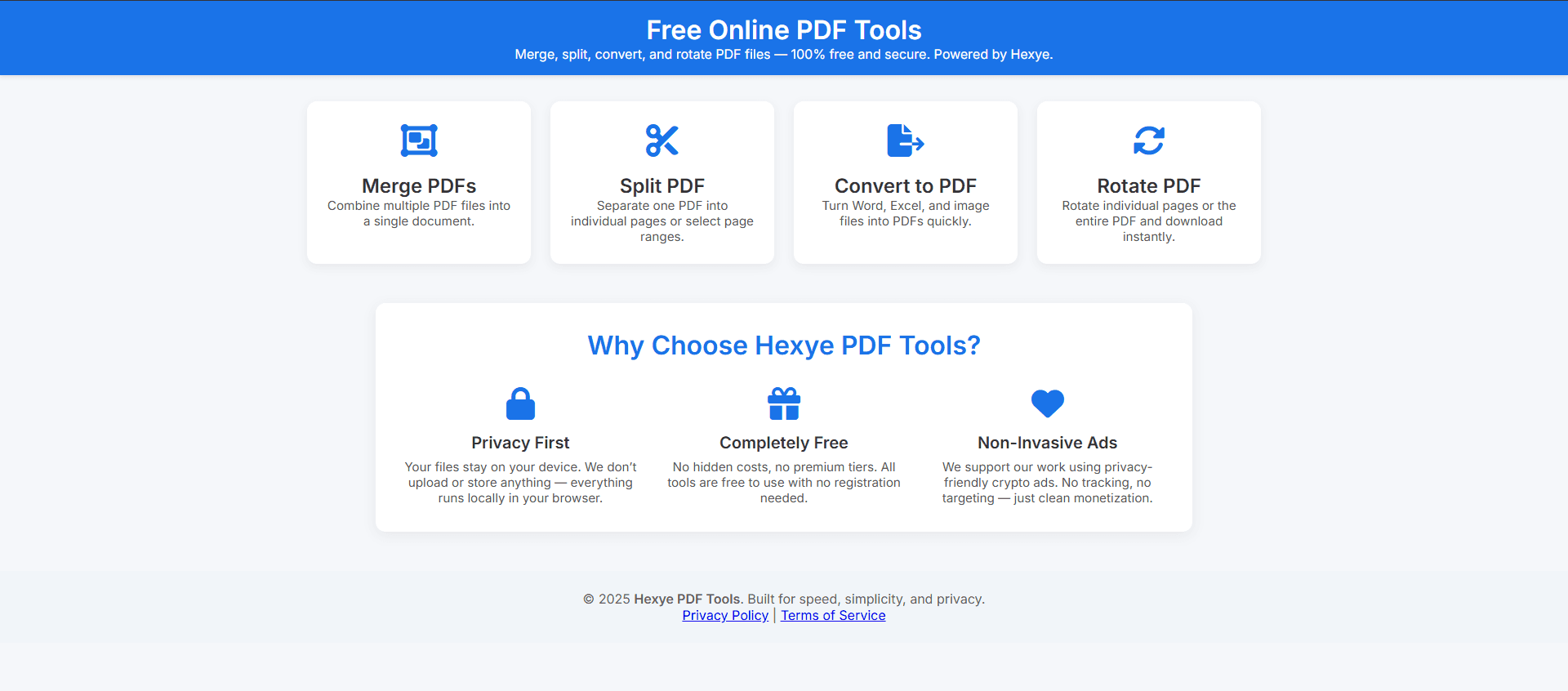 Hexye PDF Tools - Product Image