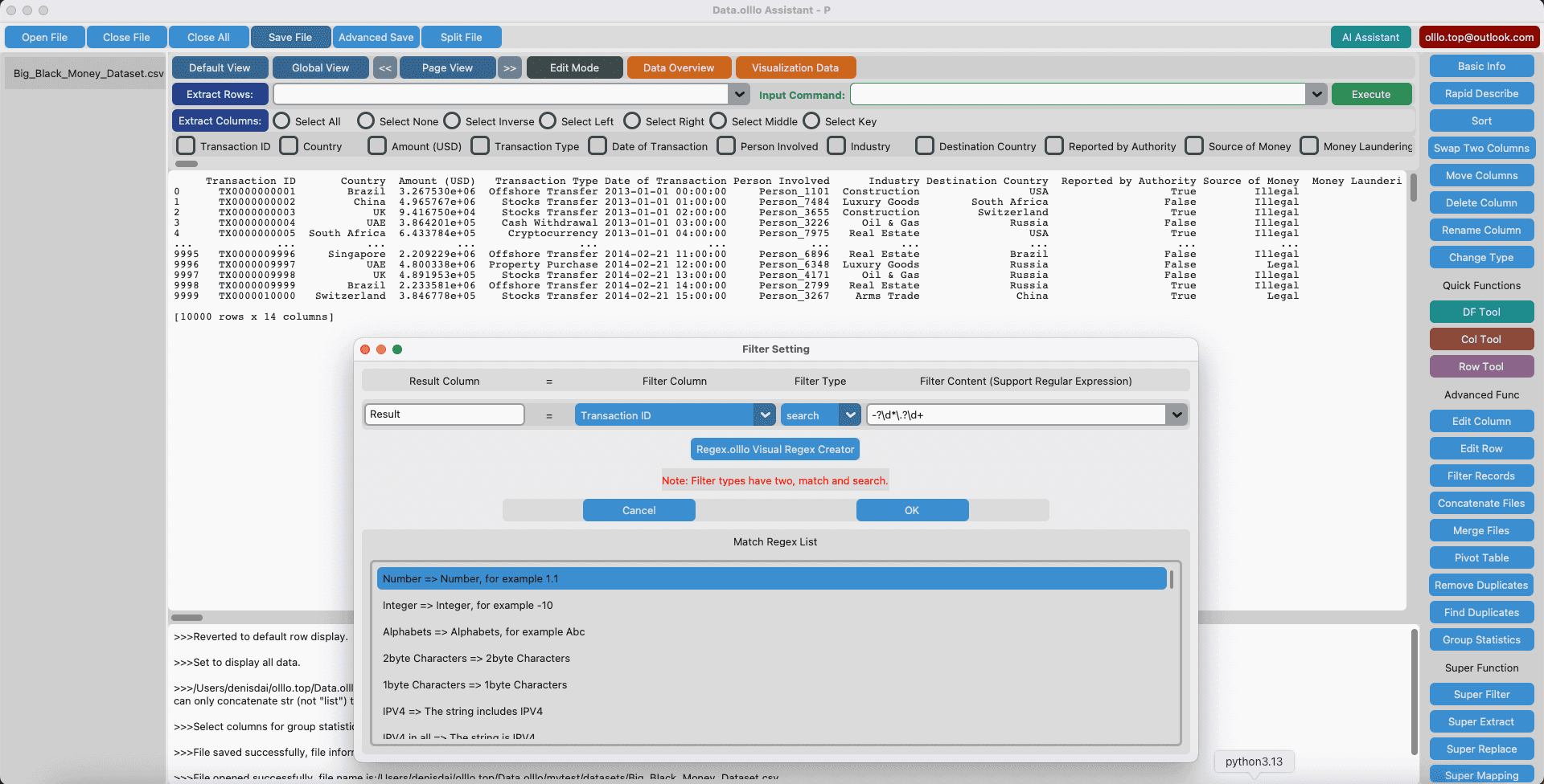 Data.olllo: Your No-Code Data Assistant - Product Image