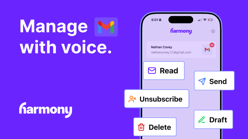 Harmony AI Email Assistant - Product Image