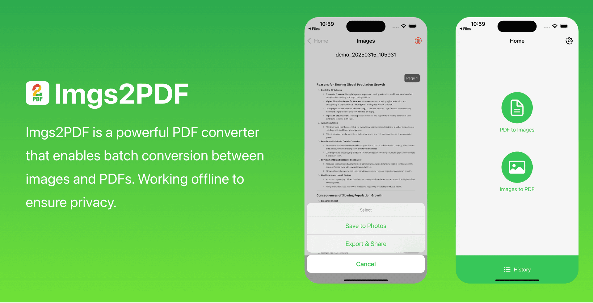 Imgs2PDF - Product Image