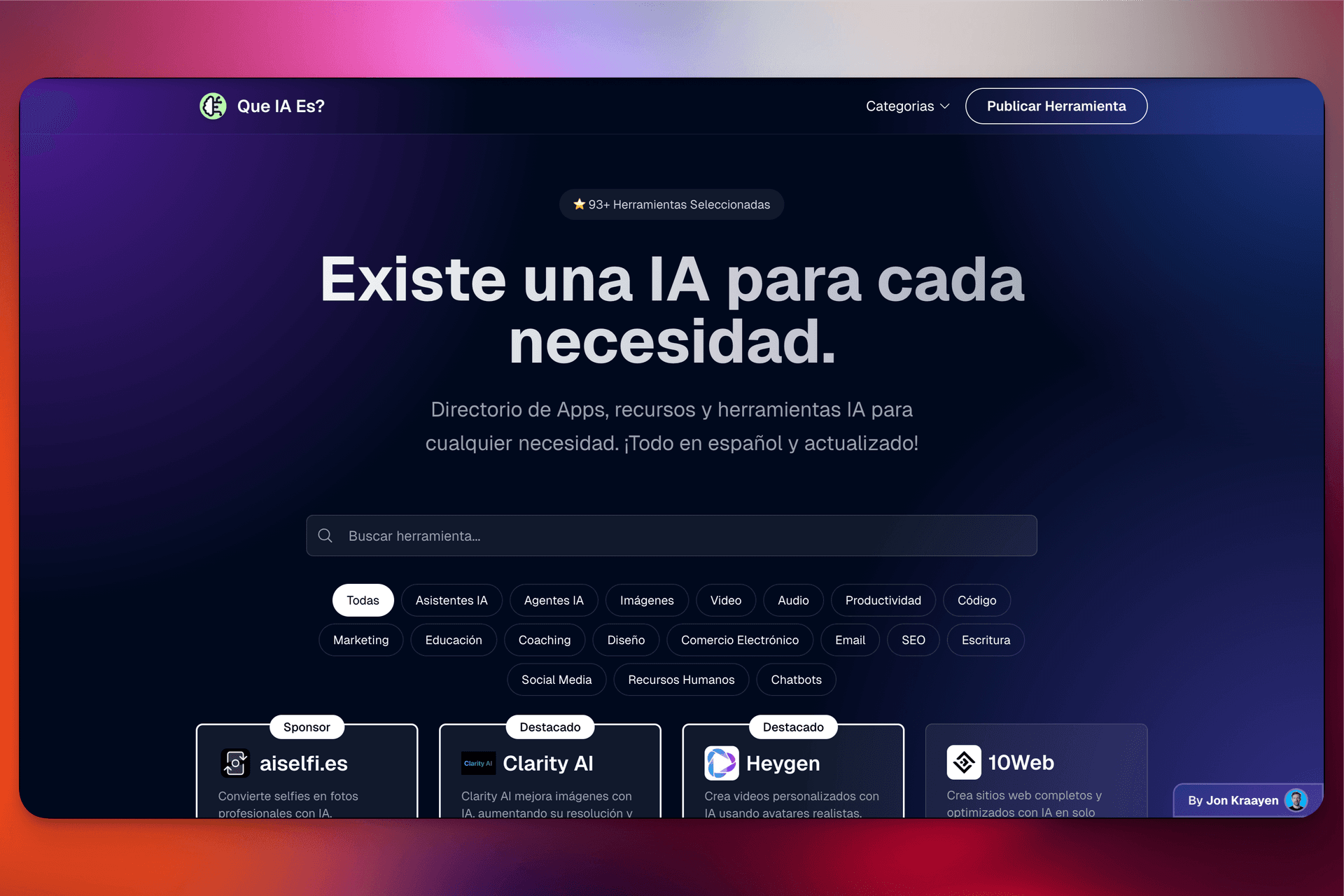 Que IA Es? - Product Image