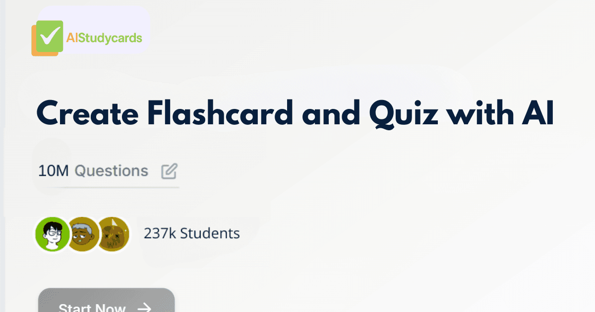 AIStudyCards - Product Image