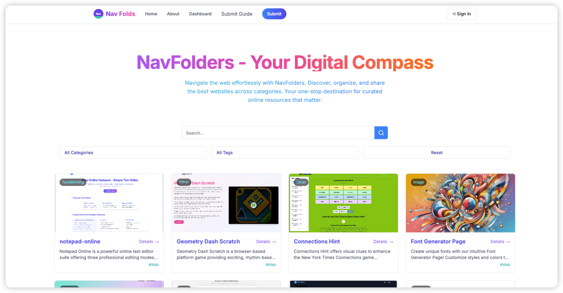 navfolders - Product Image