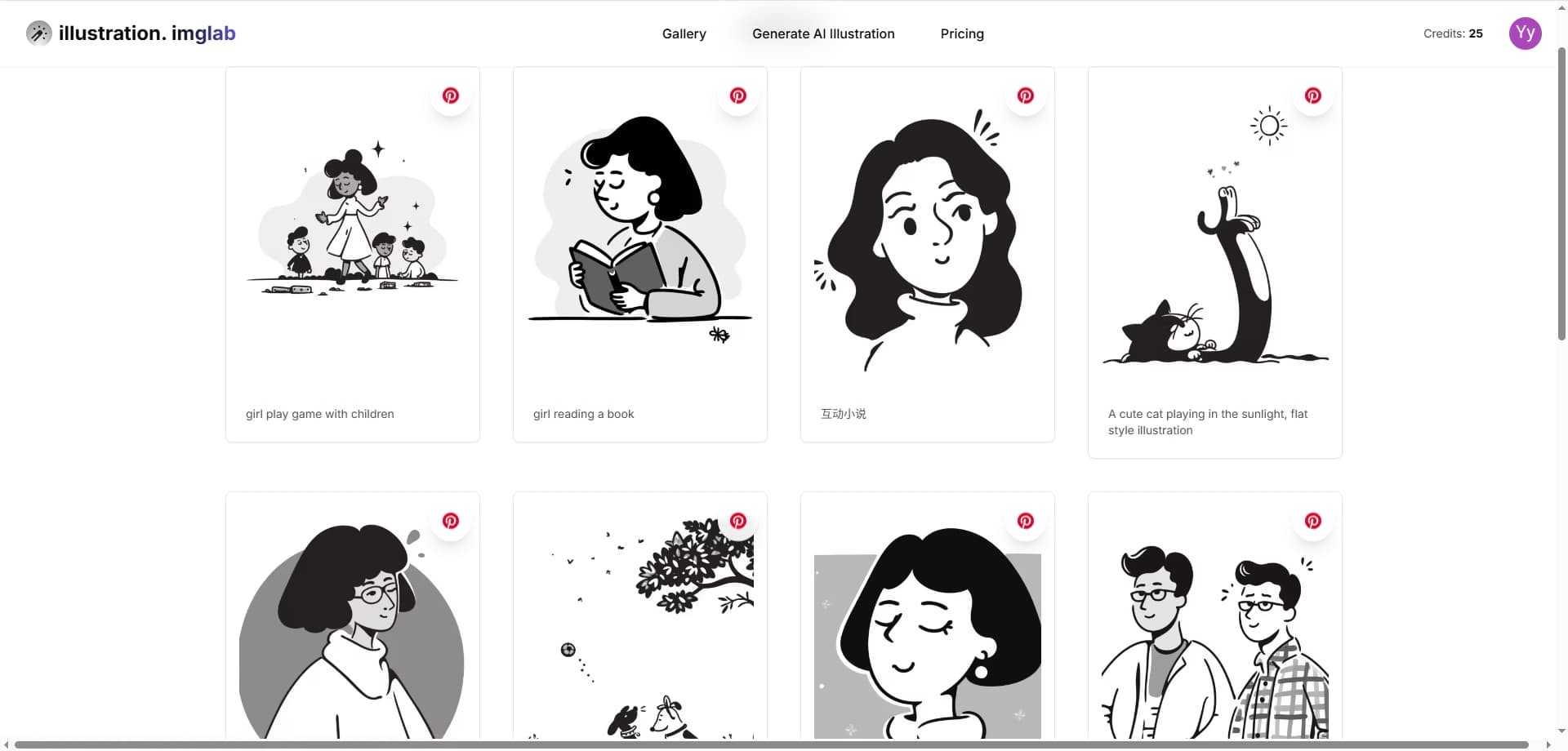 AI-notion-style-illustration-generator - Product Image