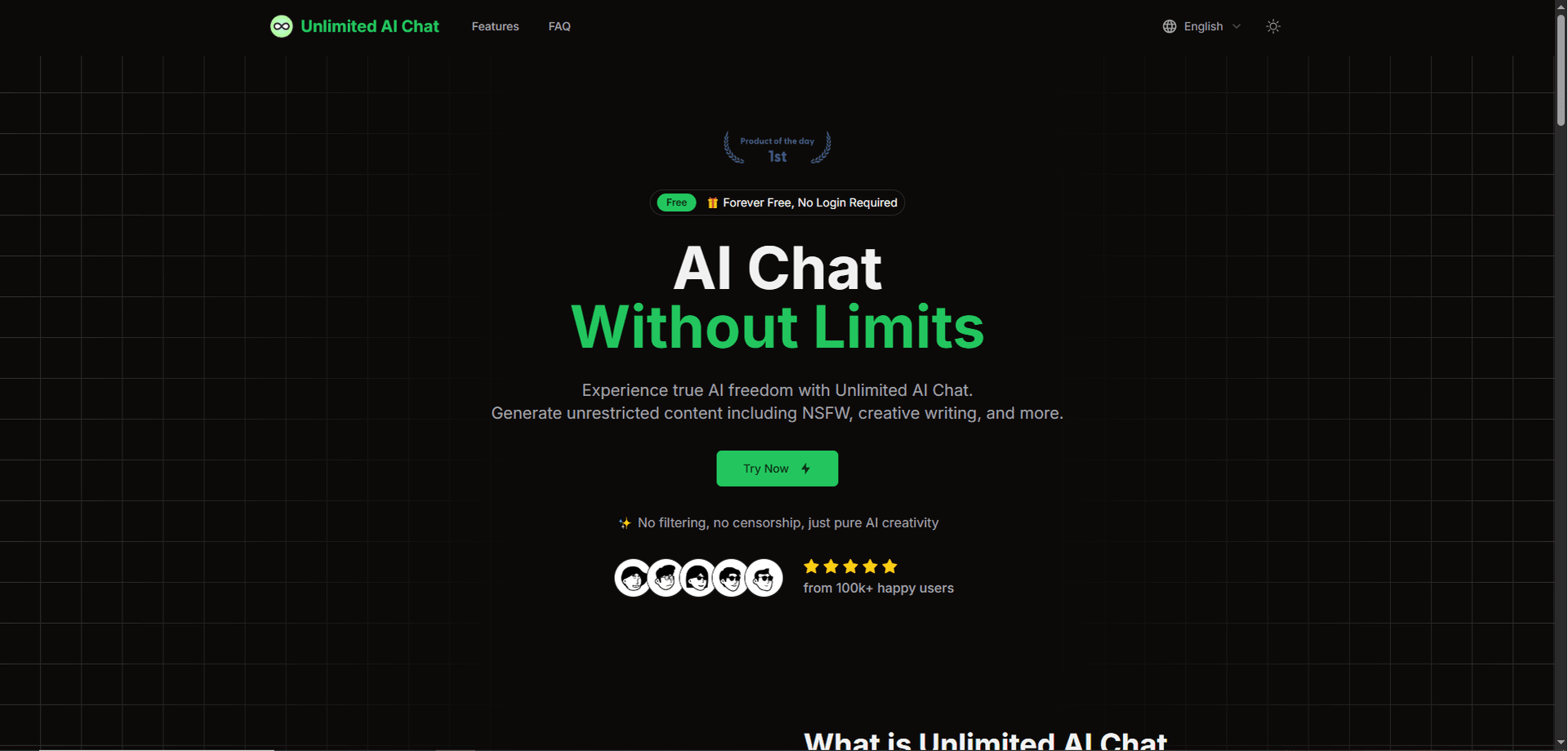 Unlimited AI Chat - Product Image