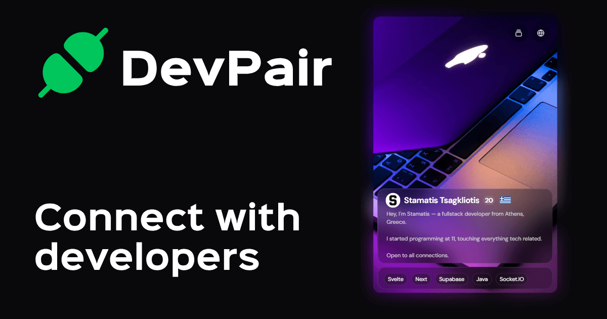 DevPair - Product Image