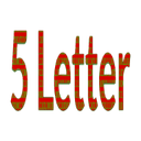 5 letter words finder Logo