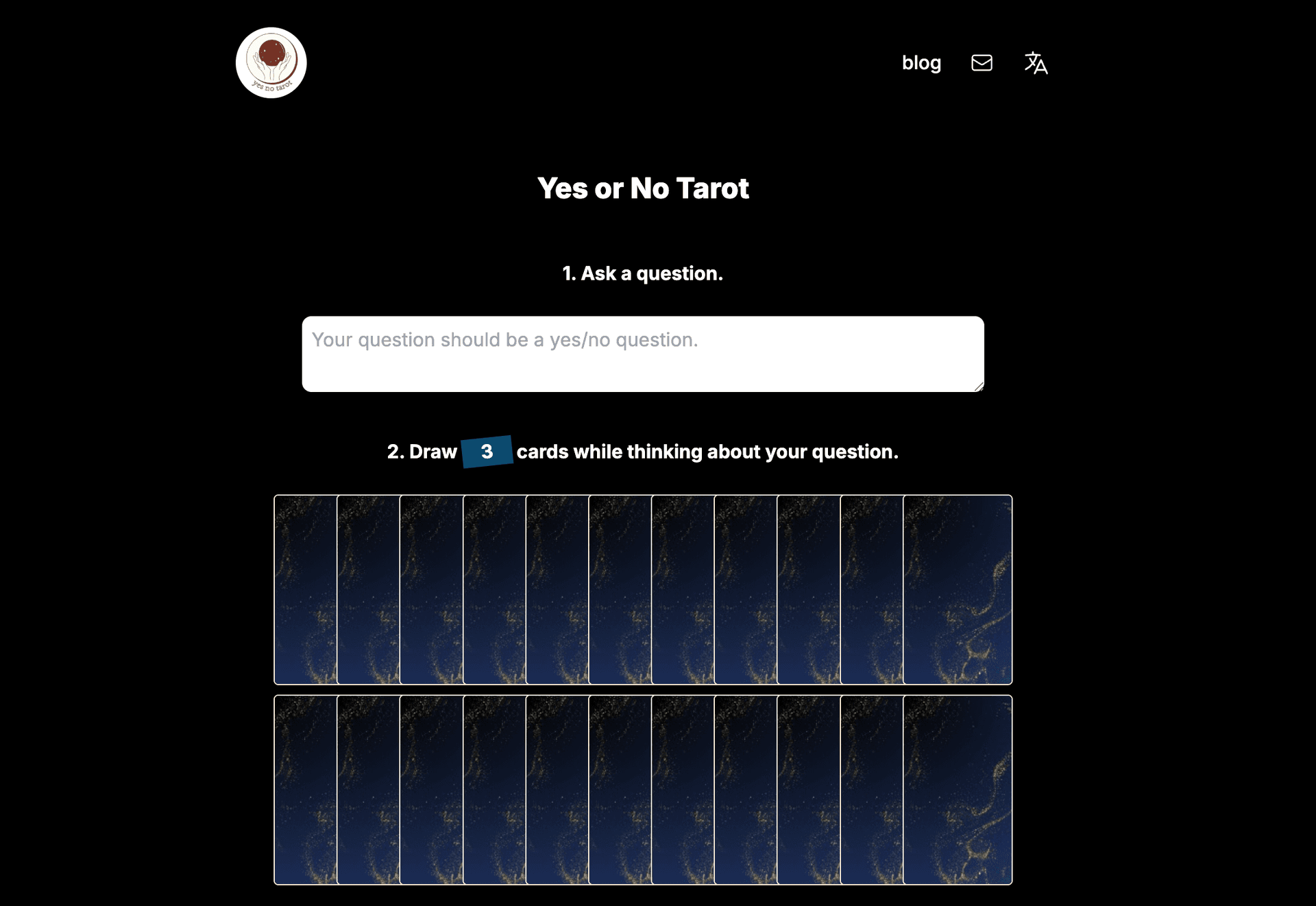 Yes or No AI Tarot - Product Image