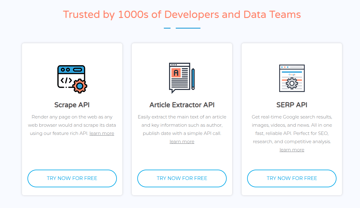 Ujeebu scraping platform - Product Image