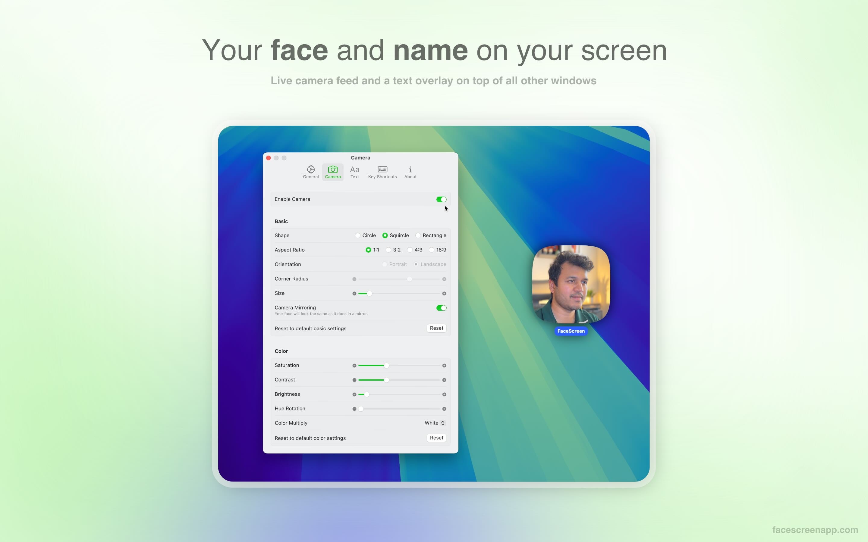 FaceScreen Cover Image