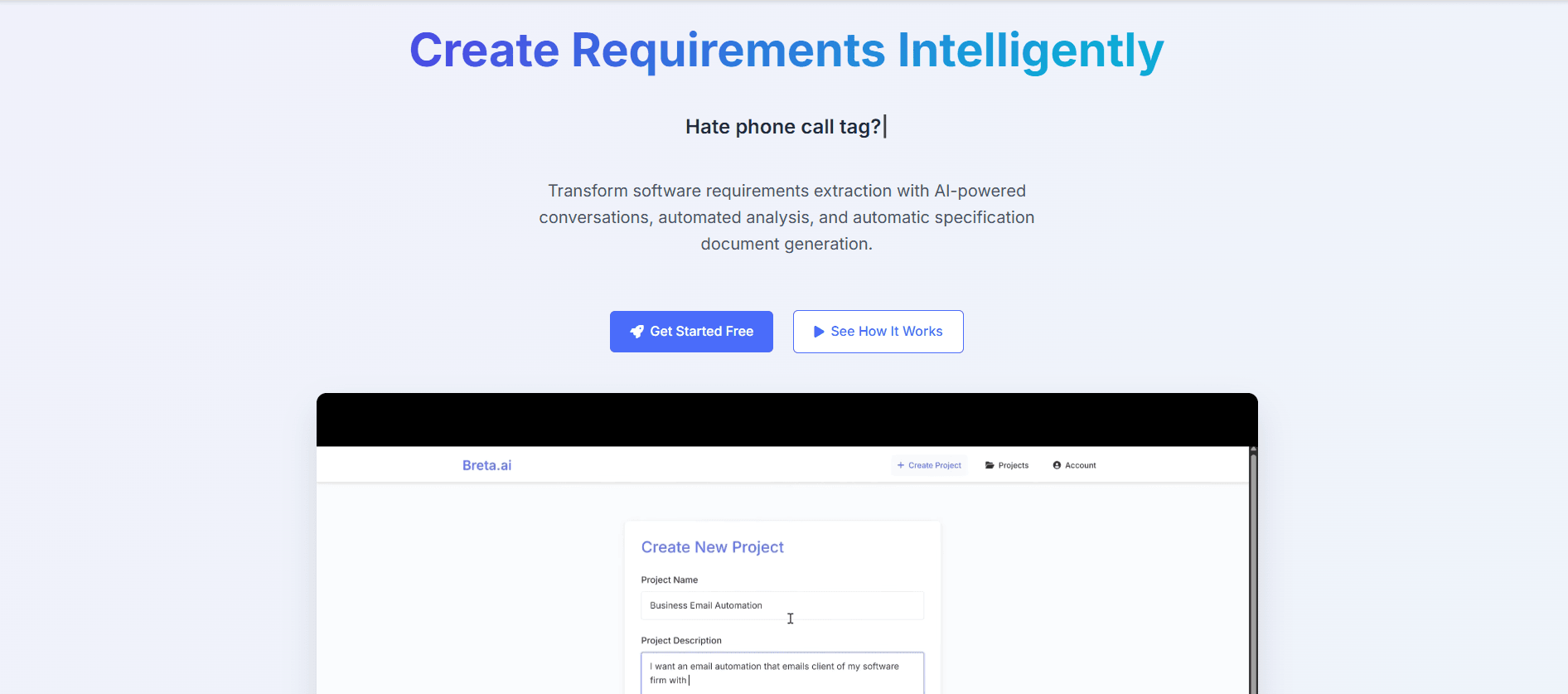 Breta.ai - AI Requirements Analysis for Building with Generative AI Cover Image
